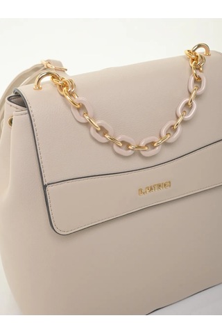 Daniele Patrici Şehir A5 Deri Sırt Çantası 210533372 Bej