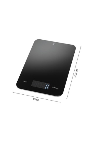 Wmf Dijital Mutfak Tartısı Siyah 23x15 Cm