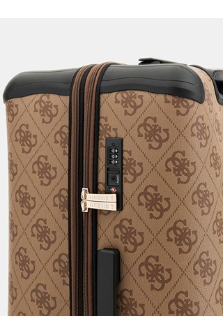 Guess Berta Kadın Büyük Boy Valiz Twob8688988 Kahverengi