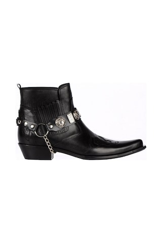 Footcourt Siyah Erkek Kovboy Botu (Western)