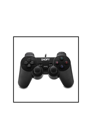 Snopy Sg-401, Usb/pc/ps3, 1.8mt Kablolu, Çift Titreşimli, Gamepad