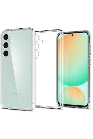 Newface Samsung Galaxy Uyumlu S24 Fe Kılıf Lüx Şeffaf Silikon