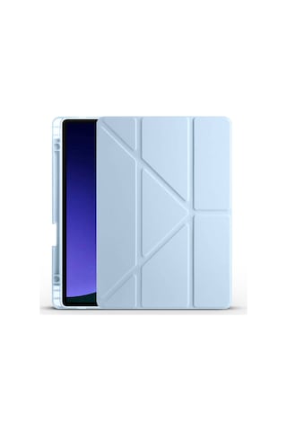 Samsung Uyumlu Galaxy Tab S10 Lite s10 Fe s9 10.9 Manyetik Standlı Kalem Bölmeli Kılıf Kapaklı