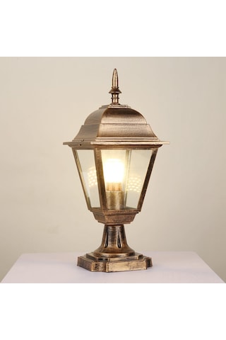 Springsun Dış Mekan Duvar Lambası, Dayanıklı Malzeme, Enerji Verimli, Kolay Kurulum, Gece Aydınlatma, Villa Bahçe Cephe Akıllı Işık Siyah Şeffaf Cam Diğer