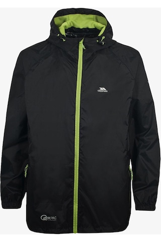 Trespass Qikpac Jacket Unisex Siyah Yağmurluk Uajkraı10001-blk Siyah