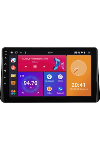 Ford Courier Android Multimedya Sistemi 2013-2024 Crv-4112xp