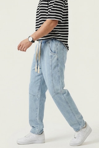 Bigdart Erkek Rahat Kesim Baggy Jean Pantolon 30074 - Mavi