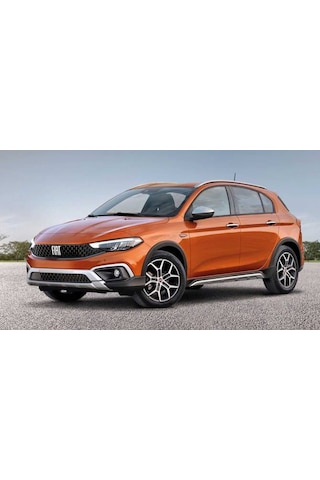 Fiat Egea Cross Krom Cam Çerçevesi Ful Set 2020-2022 8 Parça