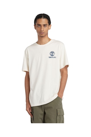 Timberland Short Sleeve Back Logo Graphic Tee Erkek T-shirt Tb0a5v7kcr31 Yeşil