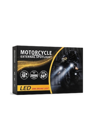7 Li Led Mini Driving Light Ip68 Dc 12-80v 30000 Saat Ömürlü Profesyonel Sis Farı
