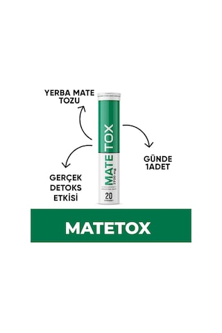 Nedox Matetox Detoks 20 Efervesan Tablet