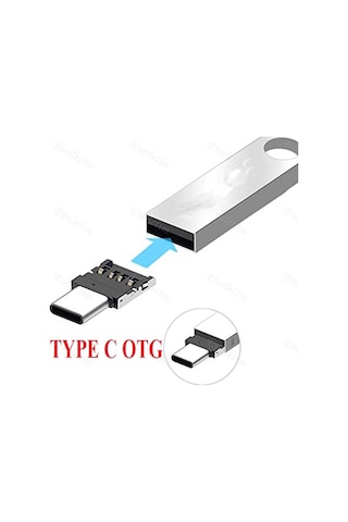 Type C Usb Otg Androıd Uç Çeviricı 4497A Adaptör Dönüştürücü Şarj