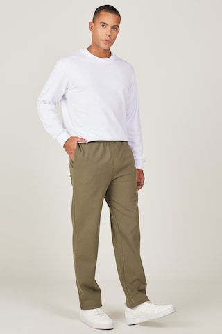 AC&Co / Altınyıldız Classics Erkek Hakı Standart Fit Normal Kesim Pamuklu Pantolon Haki