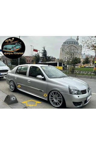 Renault Clio-symbol Hb Sedan Aero Marşpiyel Takımı Fiberglass Boyasız