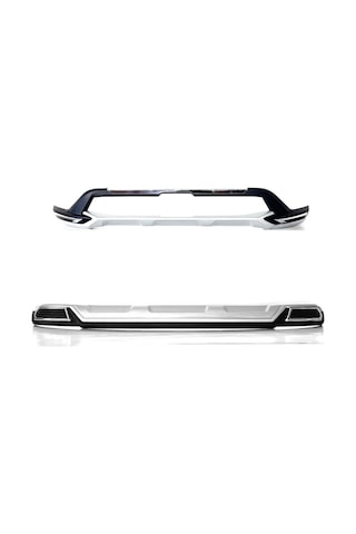 Hyundai bayon ön arka tampon koruması difüzör 2021+