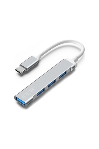 Inca Type-c Girişli 4port Usb Çoklayıcı Hub - Iusb-04t