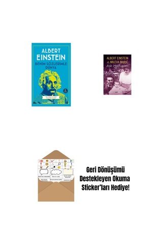 Benim Sözlerimle Dünya + Aşk Mektupları + Okuma Sticker'ları