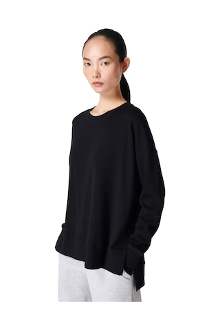 Sweaty Betty After Class Longline Sweatshirt Siyah