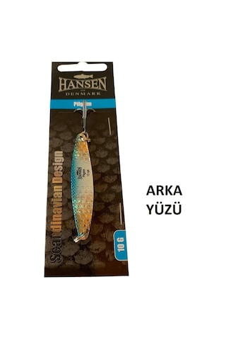 Hansen Sd Pilgrim 6.1cm 10gr Silver/blue Lüfer-levrek Kaşık