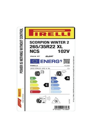 Pirelli 265/35 R22 102V XL Scorpion Winter 2 Elect Pncs Kış Lastiği 2026