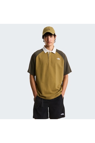The North Face U Relaxed Rugby Polo Ss Tee Unisex Tişört Nf0a8gavjv41 Çok Renkli