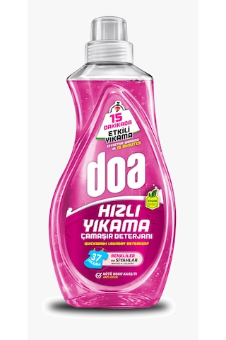 Doa Express Hızlı Yıkama Canlı Renkler Renkli Ve Siyahlar Sıvı Çamaşır Deterjanı 1480 Ml X 6 Adet
