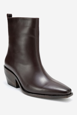 Luvishoes Luvi Shoes Lexıa Kahverengi Cilt Hakiki Deri Kadın Western Bot Kahverengi