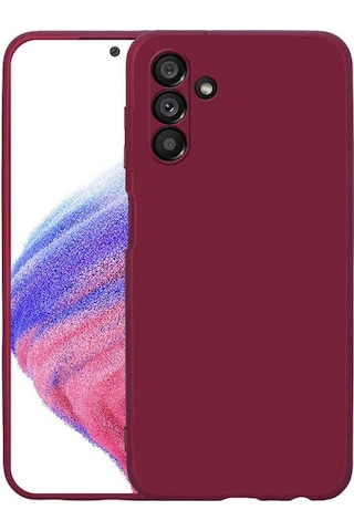 Galaxy A04s Kılıf Zore Mara Lansman Kapak Koyu Mor