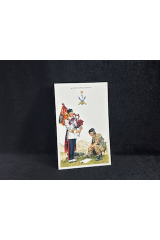 1995 İngiltere Kartpostal Britanya Ordusu Postcard The British Army Series No.59 Queen's Gurkha Signals By Geoff White