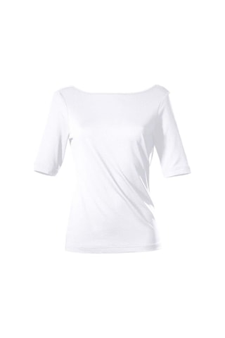 Bulalgiy Kadın Beyaz Basic Tişört - Bga782157 Beyaz