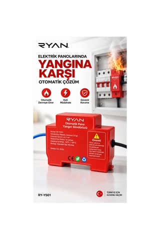 Elektrik Panosu Otomatik Yangın Söndürücü Ry-ys01