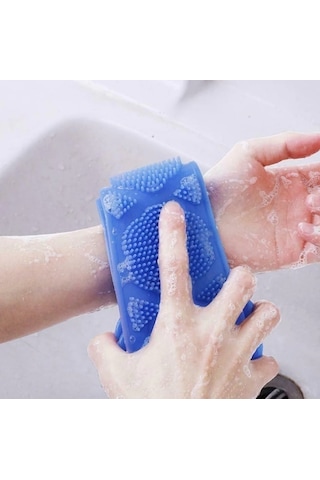 Banyo Sırt Kesesi Çift Taraflı 70 Cm  Masaj Etkili Çok Renkli