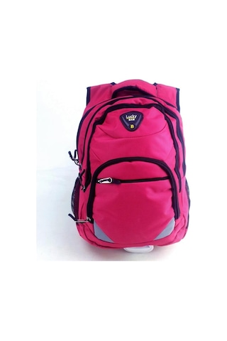Kaliteli Uygun Fiyatlı Genç Lise Ortaokul İlkokul Okul Çantası Günlük Çanta Pembe