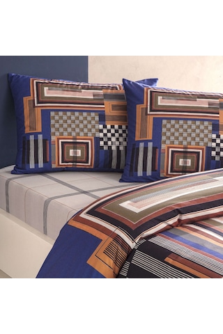 Taç Ravix Ranforce Tek Kişilik Nevresim Takımı Lacivert 000000001000051097 Antrasit