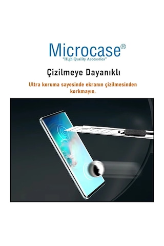 Microcase Xiaomi Poco F9 Ultra Global İle Uyumlu Full Tpu Ön Arka Nano Koruma- Ekm103
