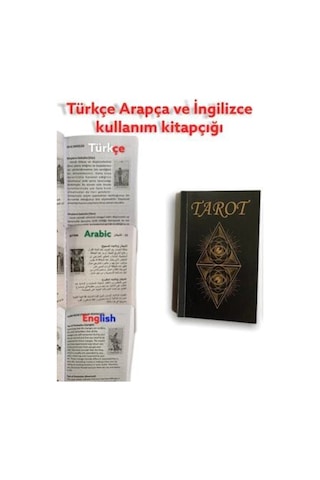 Tarot Kartları Ahşap Kutulu Ahşap Kutulu Tarot
