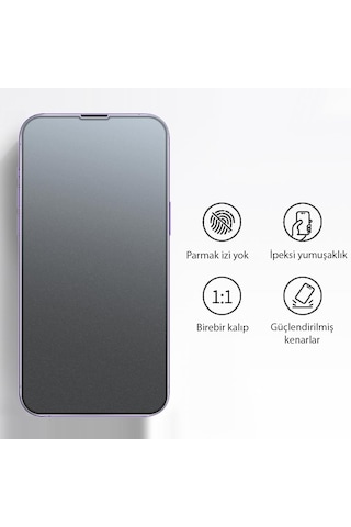 Lito D+ Pro Toz Filtreli Privacy Apple Uyumlu iPhone 13 Pro Max/14 Plus Privacy Ekran Koruyucu