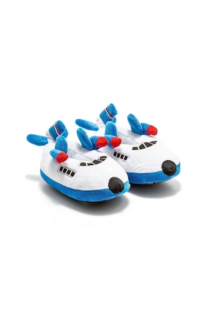 Twigy Uçak Çocuk Panduf Mavi 24/29 CC0697 Mavi