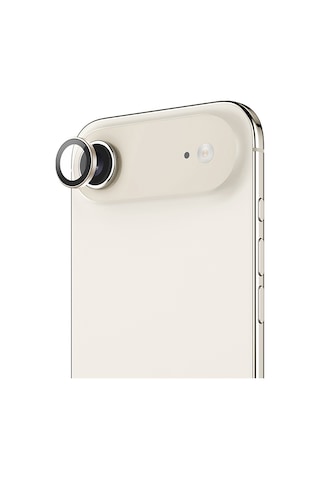 Linktech Apple Uyumlu iPhone 17 Air Crystal Seri Safir Kamera Lens Gold