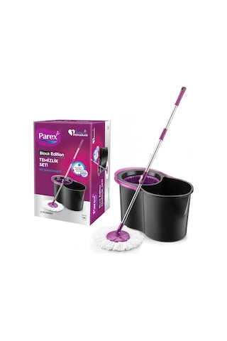 Parex-613399 Black Edıtıon Otomatik Temizlik Seti Mop 12lt