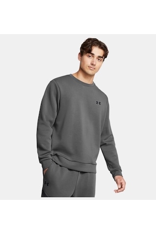 Under Armour Ua Unstoppable Flc Erkek Sweatshirt 1389351-025 Gri