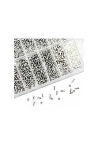 Gözlük Tamir Vida Güneş Gözlüğü Tamir Küçük Vida Kiti Paslanmaz Çelik Alet Seti Yaklaşık 1000pcs Diğer
