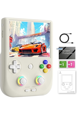 Anbernıc Rg406v Retro Oyun Konsolu Android 13 8gb Ram 128gb 4 Ips Ekran Wifi Bluetooth Hall Joystick