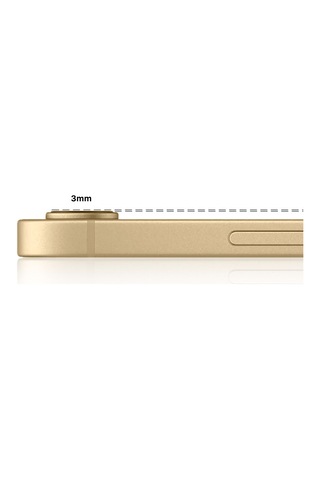 Apple Uyumlu iPhone 17 Air Metal Çerçeveli Temperli Kamera Lens Koruyucu Gold