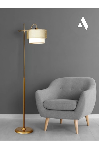 Nexa Eskitme Gold Lambader Tel Örgü Başlık, Yumuşak Işık Ve Zamansız Şıklık Gold