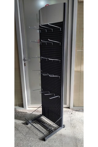 Mekoraf Aksesuar Raf Ve Stand Sistemi Siyah