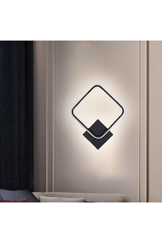 Gigi Aplik Kahverengi Modern Tasarım - Hol - Banyo - Yatak Odası Gün Işığı Led Aplik Kahverengi