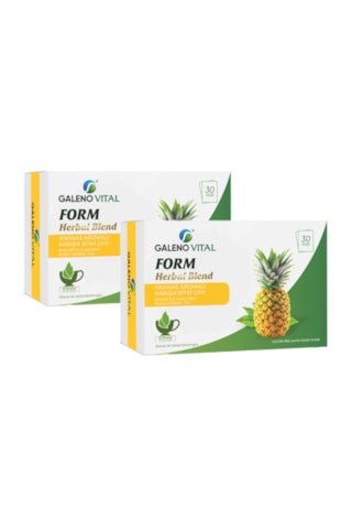 Galeno Vital Form Herbal Blend Bromelain Destekli  Çayı 2'li Eko Paket