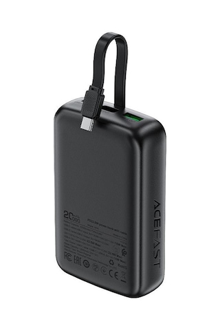 Acefast Pd20w 20000mah Powerbank Siyah - M14 Siyah