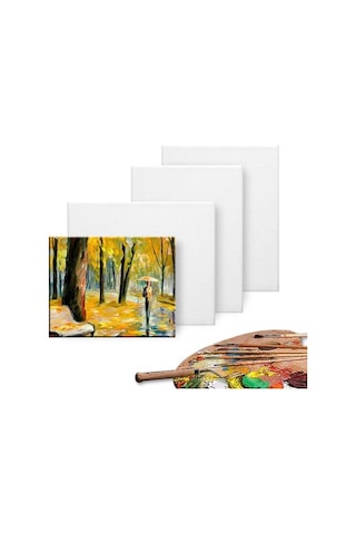 25X35 Cm, Tuval, Öğrenci Tipi, Resim Tuvali, Ahşap Çerçeve, Tual